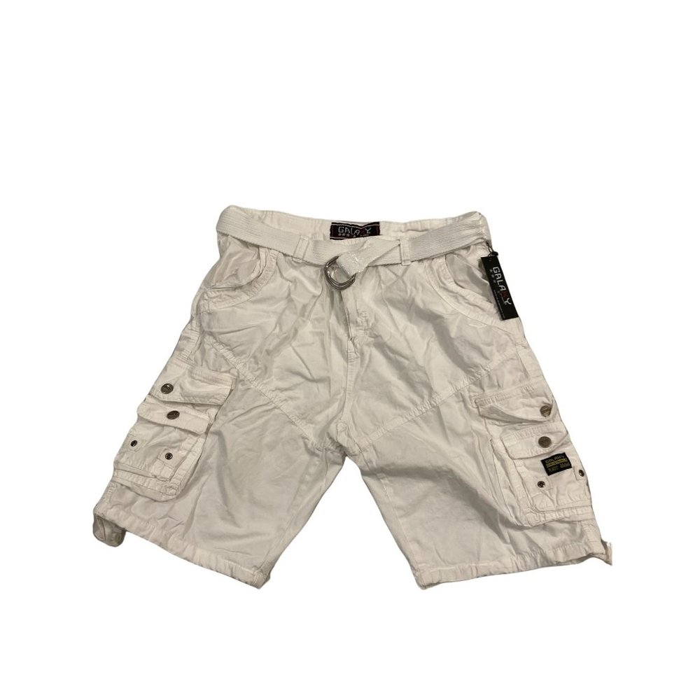 Galaxy By Harvic  White Men's Shorts size 36 100% Cotton